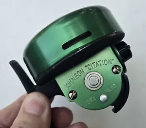 Vintaged Johnson Citation 110 Fishing Reel Johnson 110 Casting Reel & Paperwork - Picture 1 of 17