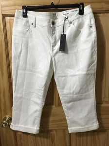 ANA - WOMEN - CAPRI - WHITE - SIZE 33/16P (TW-3252) - Picture 1 of 6