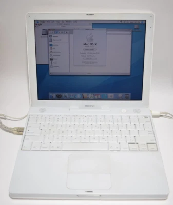 2005 Apple iBook G4 12" A1133 - 1.33GHz PowerPC G4, Various *see desc* - Image 1 of 4