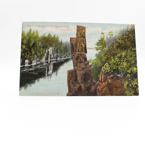 Saint Croix River Wisconsin~Dalles Devils Chair~Sample~1910 Advertising Postcard - Picture 1 of 2