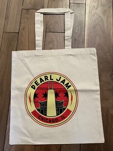Pearl Jam Chicago Tote Bag United Center Wrigley Field - Bild 1 von 1