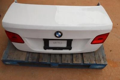 BMW M3 E92 2008-2010 cupé portón trasero maletero cubierta tapa blanco OEM Foto 1 de 4