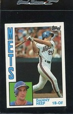 1984 TOPPS TIFFANY #29 DANNY HEEP NEW YORK METS 