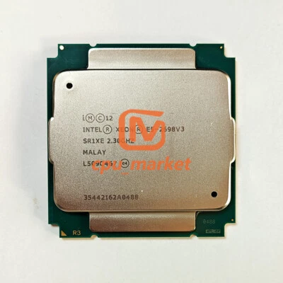 Intel Xeon E5-2698v3 SR1XE 2.3GHz 16 Cores 135W LGA2011-3 CPU Processor 2698 v3 - Image 1 of 2