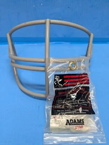 Maschera viso casco calcio Adams USA, INC con hardware nero giovanile 4 bar Lineman - Foto 1 di 5