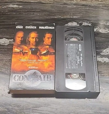 Con Air (VHS, 1995) Nicholas Cage, John Cusack - Image 1 of 4