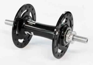 Novatec Front Track Hub 32H 100mm Axle Spacing Sealed Bearing Alloy - Black - Picture 1 of 1