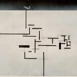 Mies van der Rohe Brick Country House reproducción sin firmar fotografía 1923/24 - Imagen 1 de 3