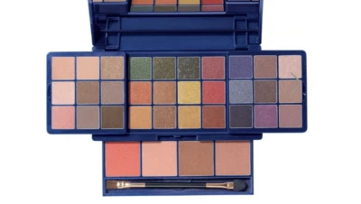 AVON fmg Glimmer Glow Up Glim Up Mega Palette 30 Eyeshadows 4 Blushes Mirror NEW - Image 1 of 4