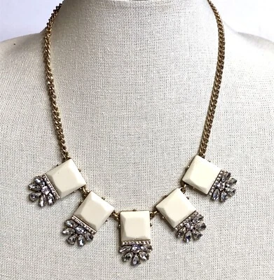 Vintage J. Colar estilo Art Deco Crew 17" - 20" - Imagem 1 de 4