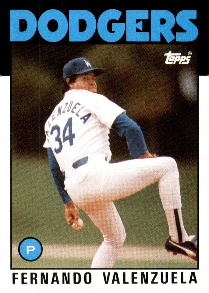 S2R4: 1986 TOPPS BASEBALL YOU PICK 472-791 - Image 1 of 1