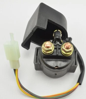 Relé de solenoide de arranque adecuado para KAWASAKI 250 CSR/LTD KZ250L correa/D/C Foto 1 de 2