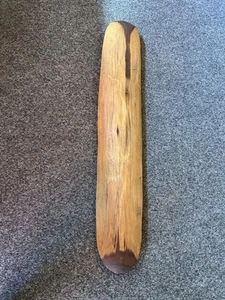 Aboriginal Hand Carved Painted Ceremonial Shield Estate Find - Foto 1 di 8