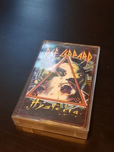 Def Leppard Hysteria Music Cassette Tape In Box Vintage Rock Classics 1987 - Picture 1 of 3