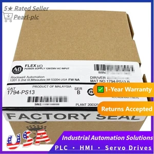 New Factory Sealed AB 1794-PS13 Ser B 1794-PS13 Flex Power Supply Module - Picture 1 of 2