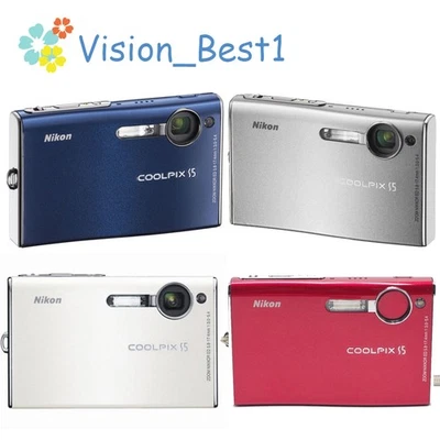 Nikon COOLPIX S5 retro Digital Camera 6MP 3x zoom CCD,Exposure Compensation - Image 1 of 4