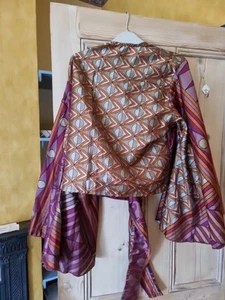 Silk Gypsy Style Boho Top - Picture 1 of 2