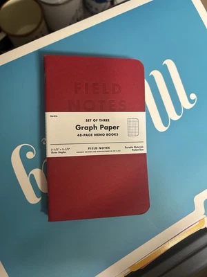 Field Notes "Red Blooded" Limited Edition 3-Pack - FN-01b - Image 1 of 2
