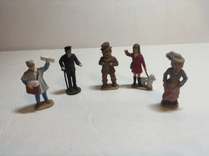 Spur G Figuren 5 Stück (Mädchen mit Hund hat gebrochene Hand) - Bild 1 von 6