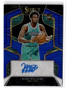 2022-23 Panini Select Mark Williams RC #RS-MKW Rookie Signatures Blue #/49 - Picture 1 of 2