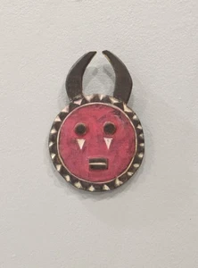 Maschera passaporto Goli africana tribù Akan - Foto 1 di 2