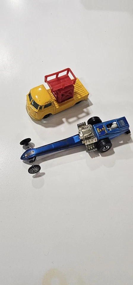 Camioneta pickup VW Snake 1 Dragster & Husky 1991 Hot Wheels de Gran Bretaña Foto 1 de 4
