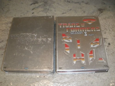 THE ORIGINAL TRANSFORMERS ANIMATED SEASON 3 PART 1 WITH COLLECTOR CELLS - Image 1 of 4