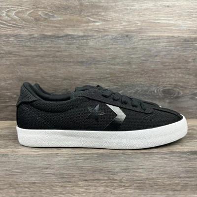 Converse Breakpoint Ox Shoes Women size 6 black White Textile suede Sneakers - Image 1 of 4