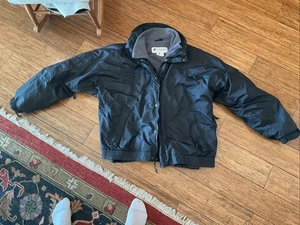 Columbia Skidaddle doppelwandig gefüttert Fleece Mesh grün Winter Ski Mantel Herren L - Bild 1 von 6