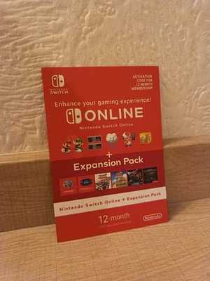 Nintendo Switch Online + Paquete de Expansión Membresía | 12 Meses | Switch 1 + 2 - Imagen 1 de 2