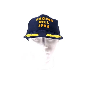 Damon Hill 1996 Racing Hill original vintage flat peak Trucker cap - Williams F1 - Picture 1 of 5