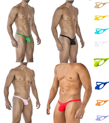 CUT4MEN BULGE STRING grün weiss beige schwarz gelb rosa rot clubwear shorts