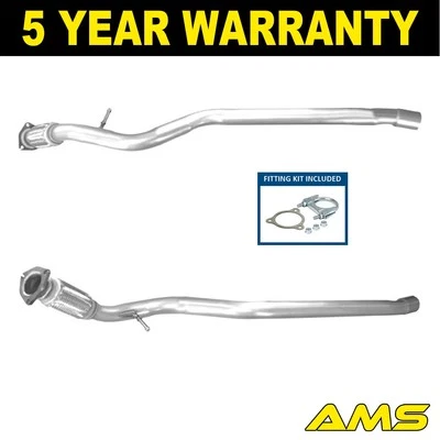 Fits Audi A6 2012-2015 2.0 TDi Exhaust Pipe + Fitting Kit Front AMS 4G0254350C - Изображение 1 из 4