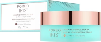 foreo iris hydrating hydrogel eye mask 60 patches 100g - Image 1 of 4