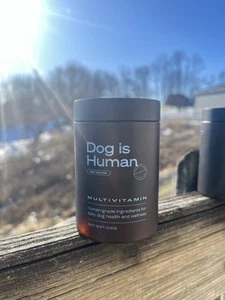 Dog Is Human Daily Multivitamin Dog Health & Wellness BEEF FLAVOR 60 COUNT - Picture 1 of 2