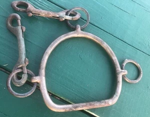 Used CHIFNEY ANTI-REARING HORSE BIT STRAIGHT MOUTH Stainless Steel. - Picture 1 of 1