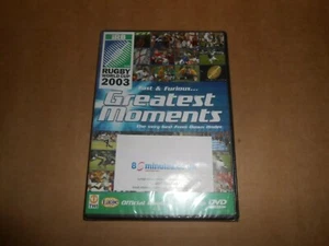 Rugby Union World Cup 2003 Fast & Furious Greatest Moments DVD - Picture 1 of 1