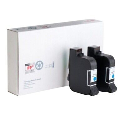 FP Postbase Replacement High Capacity Blue Ink Cartridge 42ml Genuine (2 Pack) • 155£