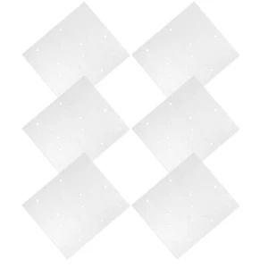 6 Pcs Christbaumschmuck Schneidbare Schrumpfmaterialien Bastelbedarf - Bild 1 von 12