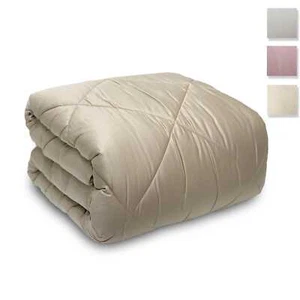 Trapunta Cotone Raso piumone invernale letto matrimoniale Maestri Cotonieri 3636 - Picture 1 of 14