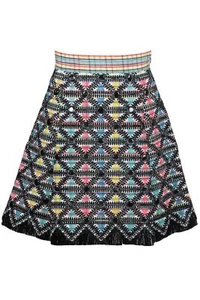 MARCO DE VINCENZO COTTON MINI SKIRT IT 40 UK 8 - Picture 1 of 4