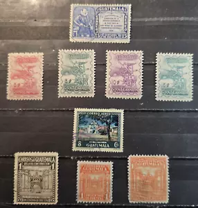 Guatemala Briefmarken Lot #5 - schöne Sammlung der frühesten Briefmarken - MH gebraucht - sehr schön - Bild 1 von 4