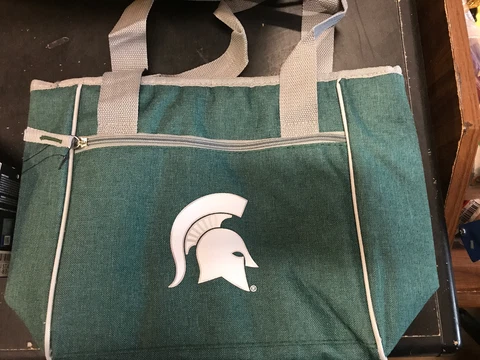 Michigan State University Spartans Soft 16-Can Cooler Bag NEW NWT Cover