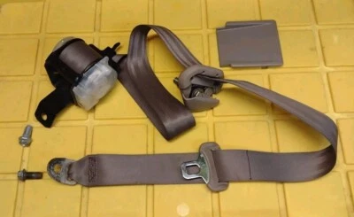 2001 - 2004 Toyota Tacoma Double Cab Right Rear Seat Belt Retractor Beige Brown  - Image 1 of 4
