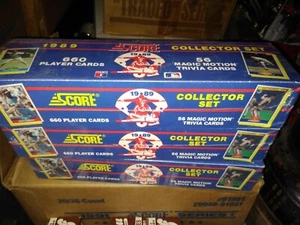 1989 Score Set "rare" Factory Sealed 32+ years old 660 BASEBSLL CARDS + trivia - Picture 1 of 2