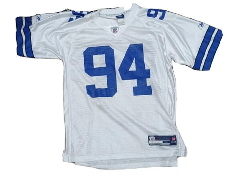 Dallas Cowboys DeMarcus Ware Jersey On Field NFL American Football Reebok Size L Cover