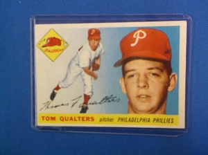 Topps Baseball 1955 # 33 Tom Qualters en muy buen estado+ - Imagen 1 de 2