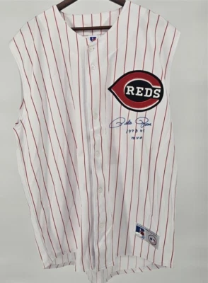 Pete Rose Signed Cincinnati Reds Jersey JSA COA CE87767 - Image 1 of 4
