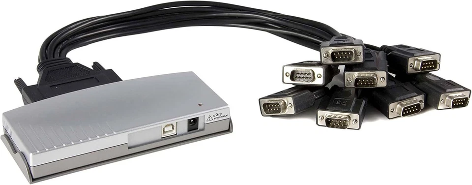 StarTech.com Hub adattatore USB a seriale DB9 RS232 8 porte (ICUSB2328) - Immagine 1 di 4