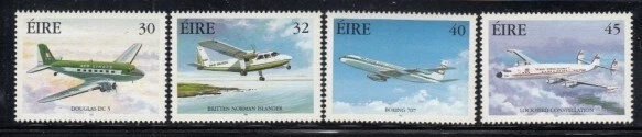 IRELAND Commercial Aviation MNH set - Image 1 of 1